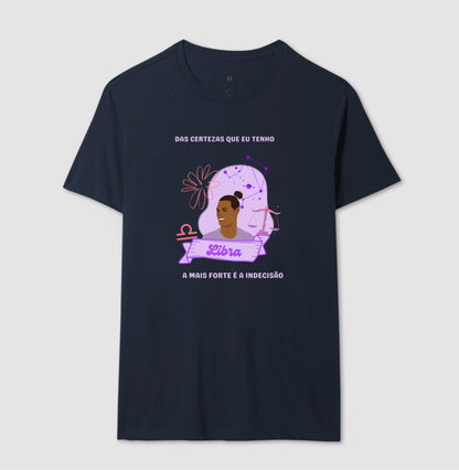 Camiseta - Libra Indecisão Homem