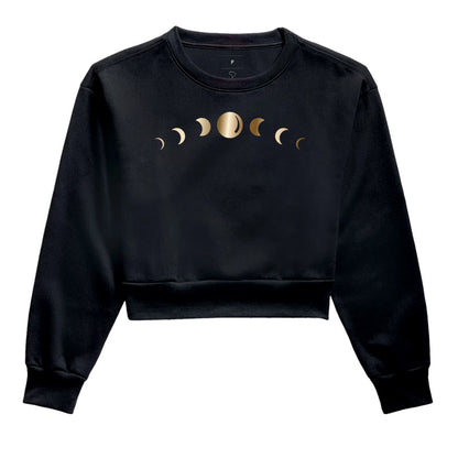 Moletom Cropped - Ciclo Lunar