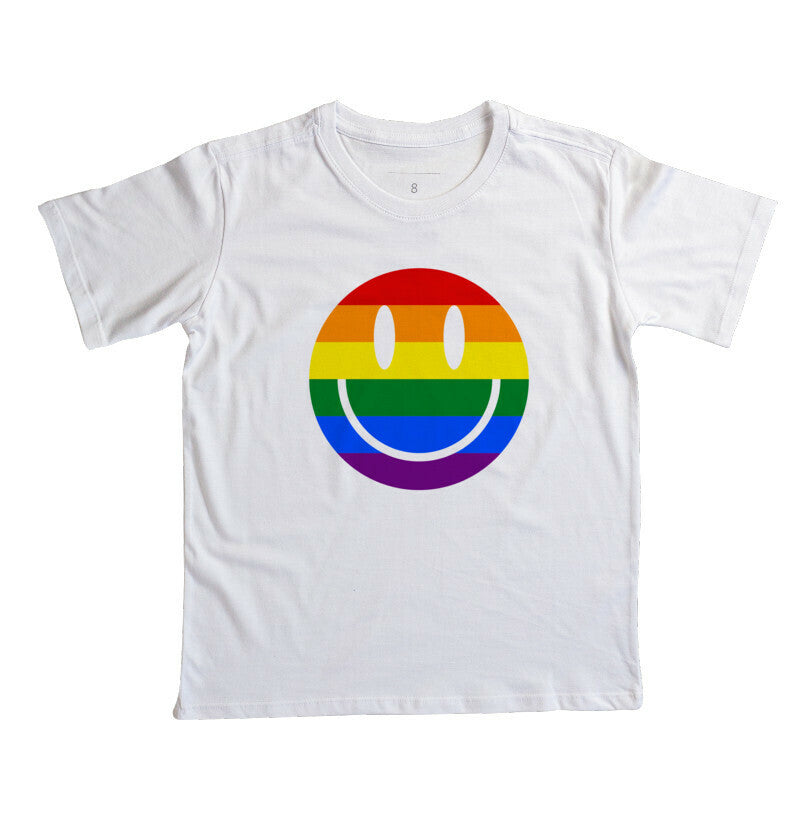 Camiseta Infantil - Emoji Smile Diversidade