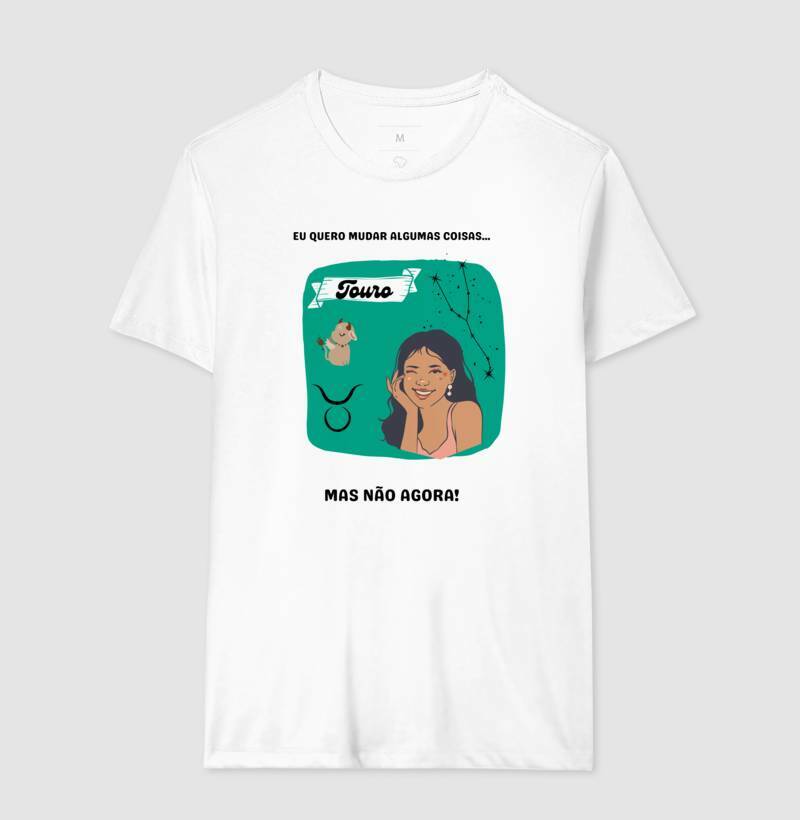 Camiseta - Touro Mudanças Mulher