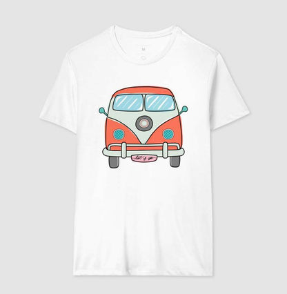 Camiseta - Kombi Laranja