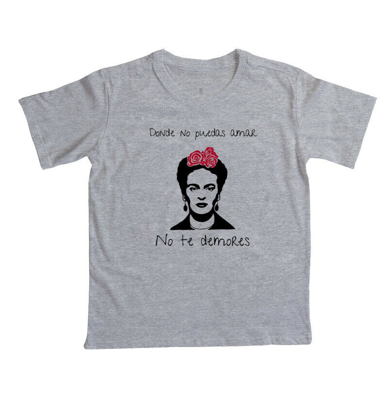 Camiseta Infantil - Girl Power Frida