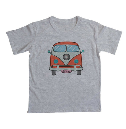 Camiseta Infantil - Kombi Laranja