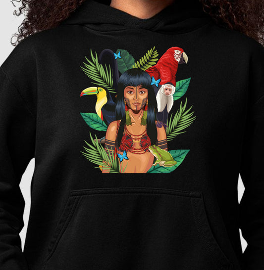 Moletom Hoodie - Girl Power Jurema