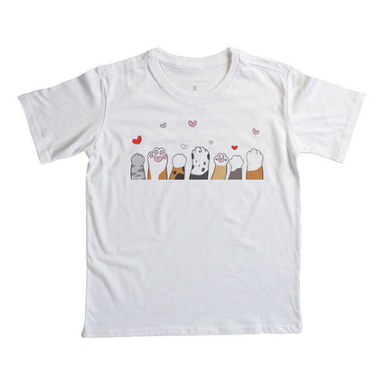 Camiseta Infantil - Cat Patinhas