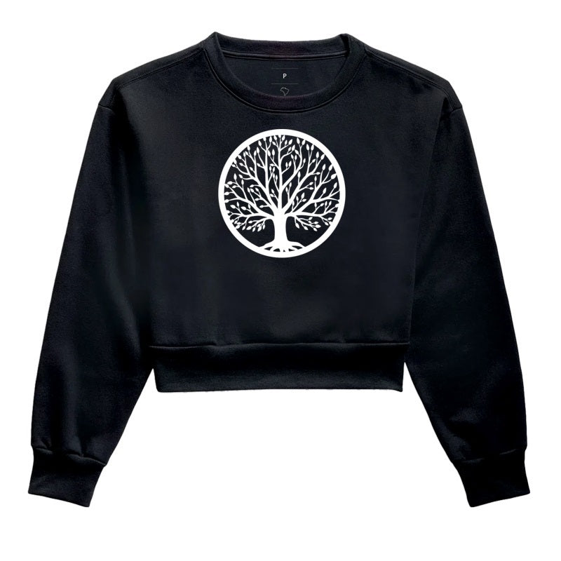 Moletom Cropped - Árvore da Vida