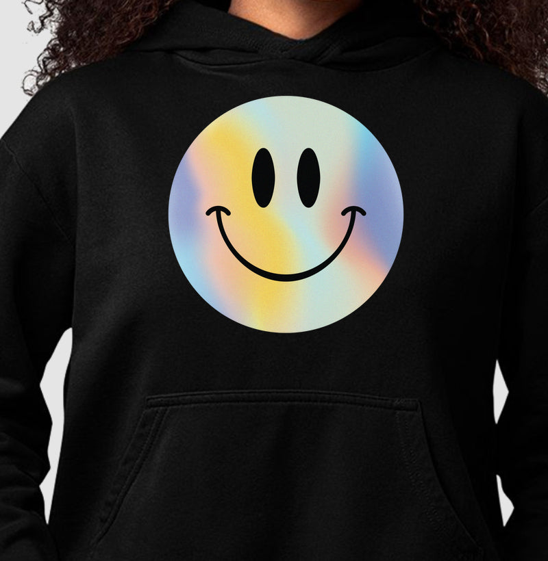 Moletom Hoodie - Emoji Smile Colorido