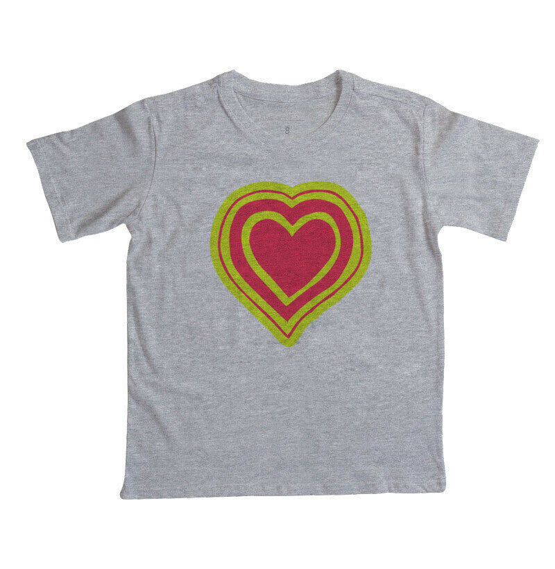 Camiseta Infantil - Coração