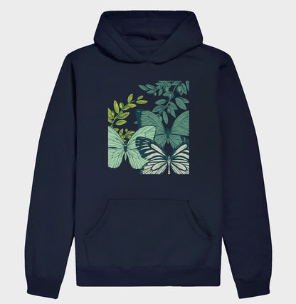 Moletom Hoodie - Borboletas Verdes