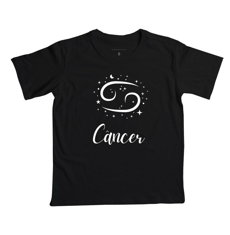 Camiseta Infantil - Signo de Câncer