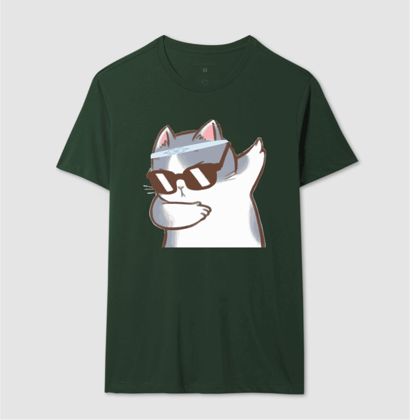 Camiseta - Gato Divertido