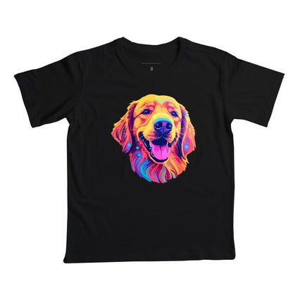 Camiseta Infantil - Golden Retriever Color