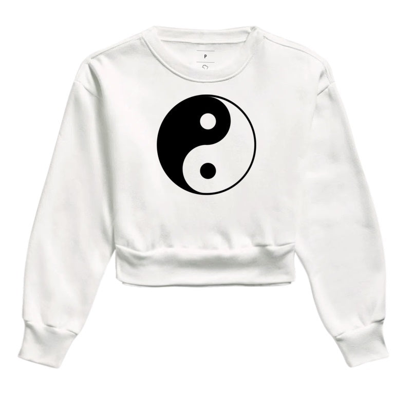 Moletom Cropped - Yin Yang