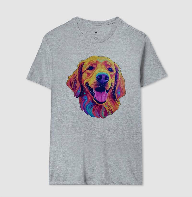 Camiseta - Golden Retriever Color