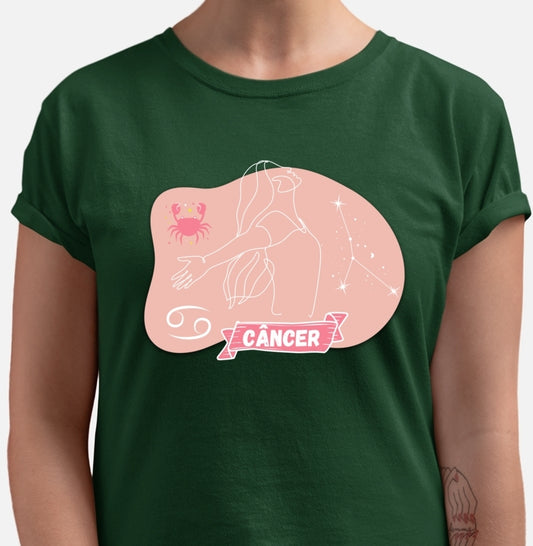 Camiseta - Signo de Câncer Mulher