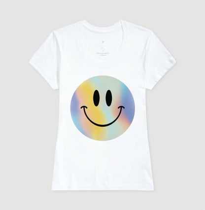 Baby Look - Emoji Smile Colorido