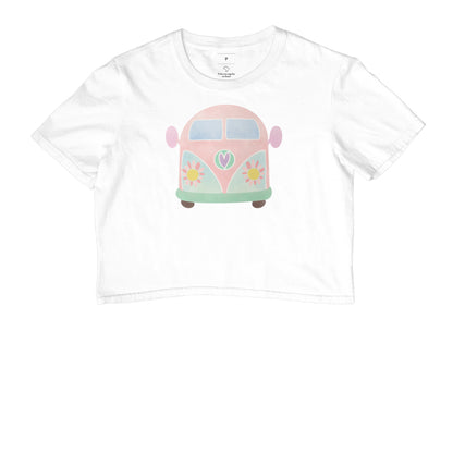 Cropped - Kombi Rosa