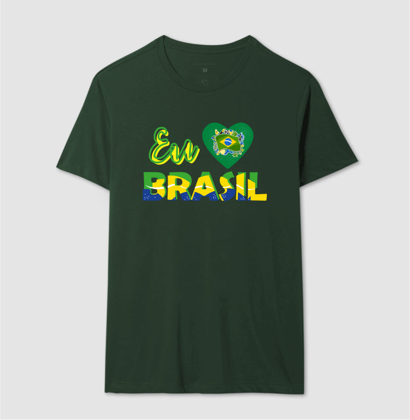 Camiseta - Eu amo Brasil