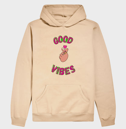 Moletom Hoodie - Good Vibes Coração