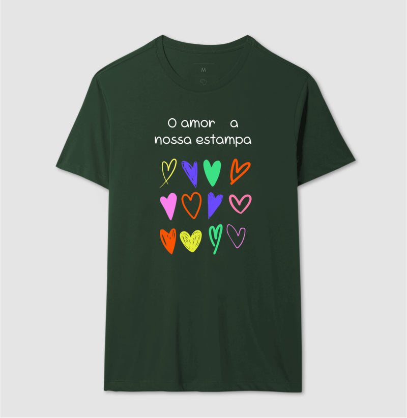 Camiseta - Estampa Amor