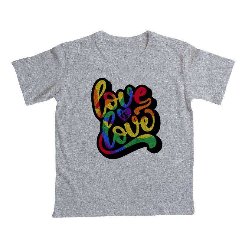 Camiseta Infantil - Love is Love