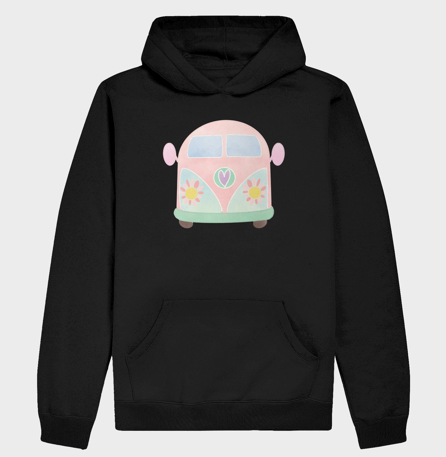 Moletom Hoodie - Kombi Rosa