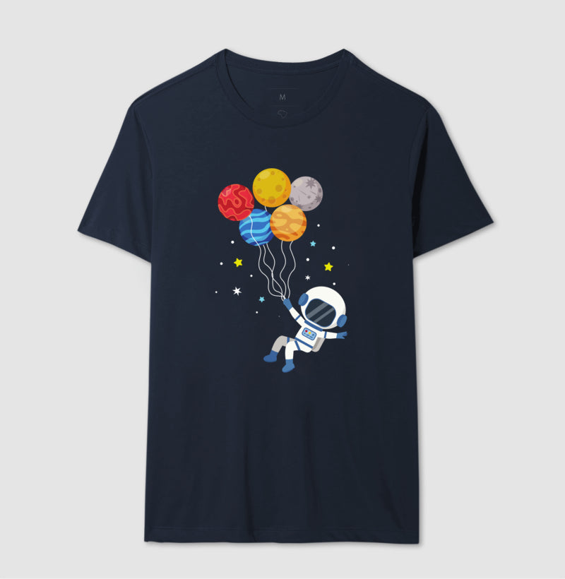 Camiseta - Astronauta de Bexiga