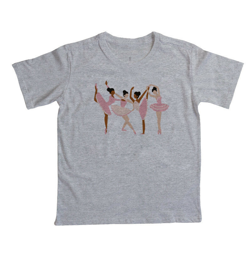 Camiseta Infantil - Bailarinas