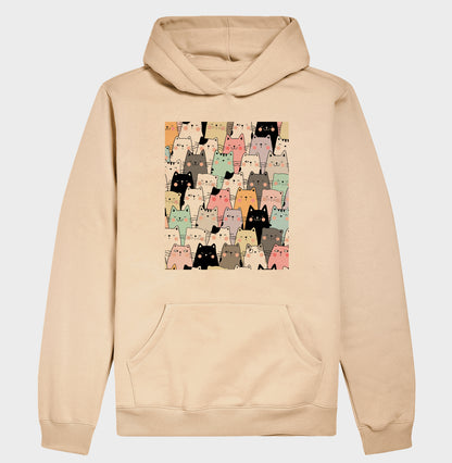 Moletom Hoodie - Gatos