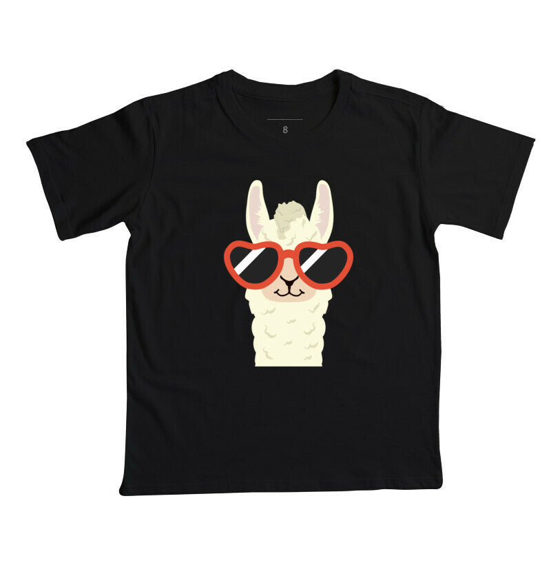 Camiseta Infantil - Lhama