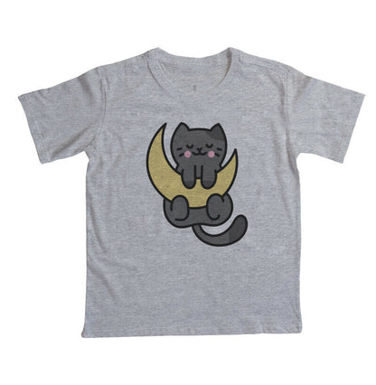 Camiseta Infantil - Gato Lua