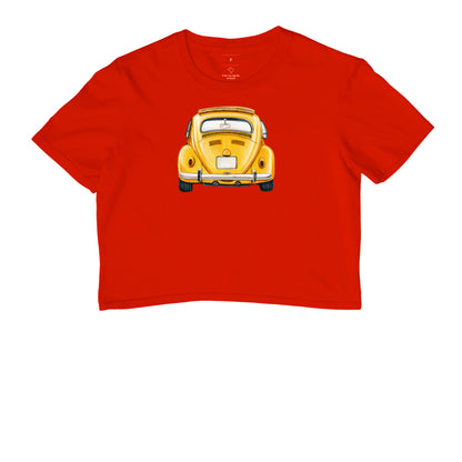 Cropped - Fusca Amarelo