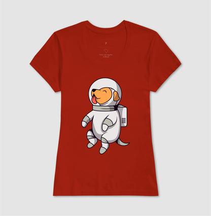 Baby Look - Cachorro Astronauta
