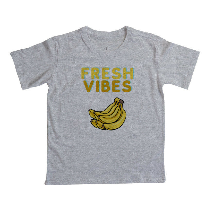 Camiseta Infantil - Banana Vibes