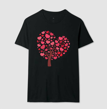 Camiseta - Árvore de Coração