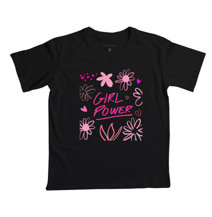 Camiseta Infantil - Girl Power Flávia