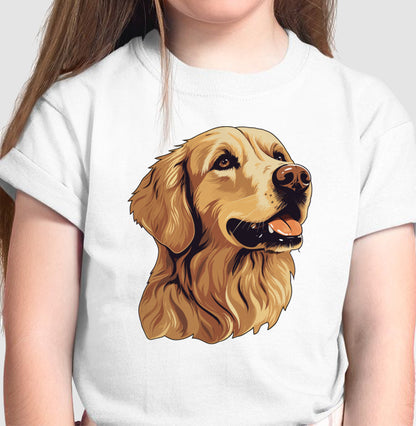 Camiseta Infantil - Golden Retriever