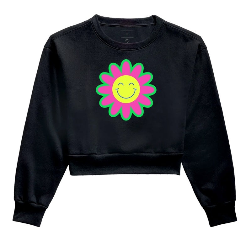 Moletom Cropped - Florzinha