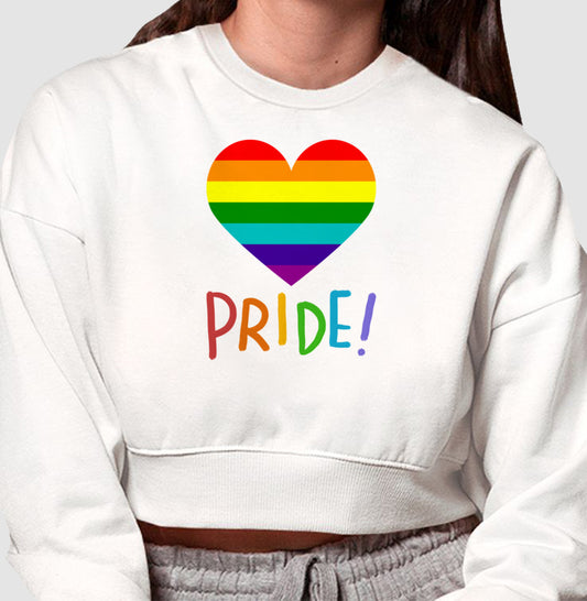 Moletom Cropped - Pride