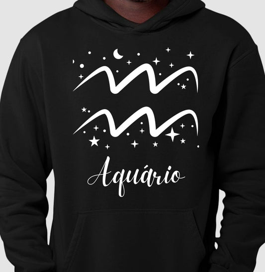 Moletom Hoodie - Aquário