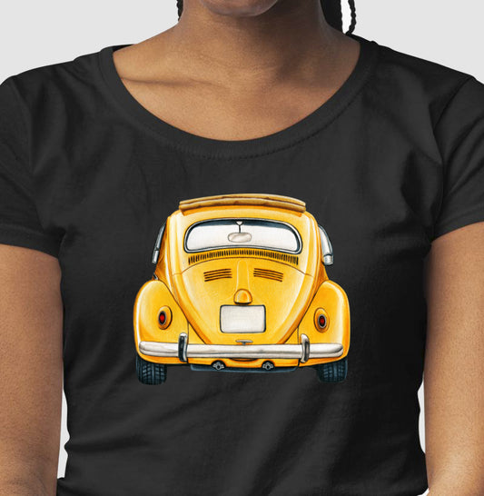 Baby Look - Fusca Amarelo