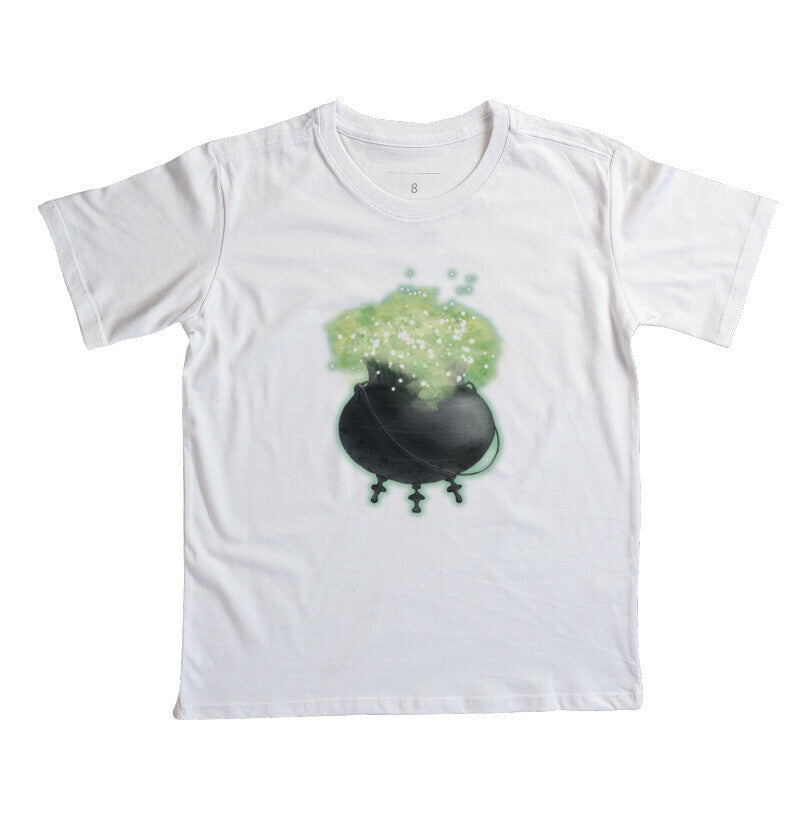 Camiseta Infantil - Caldeirão Verde