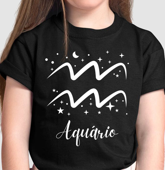 Camiseta Infantil - Aquário