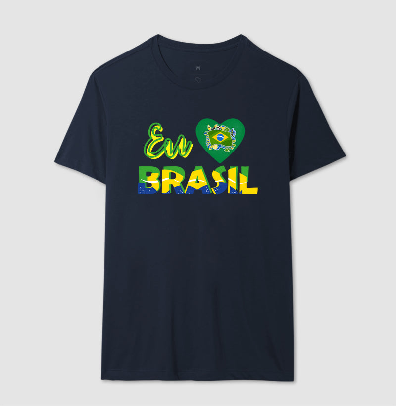 Camiseta - Eu amo Brasil