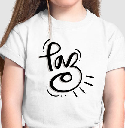 Camiseta Infantil - Paz