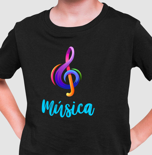 Camiseta Infantil - Música