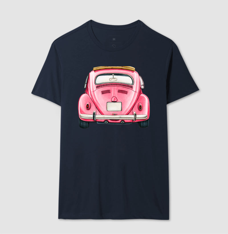 Camiseta - Fusca Rosa